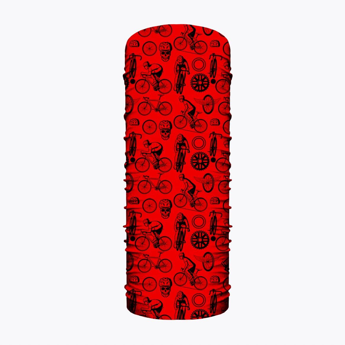 Microfibra Bici Ciclista Rojo Pescuezo Microfibra Pescuezo