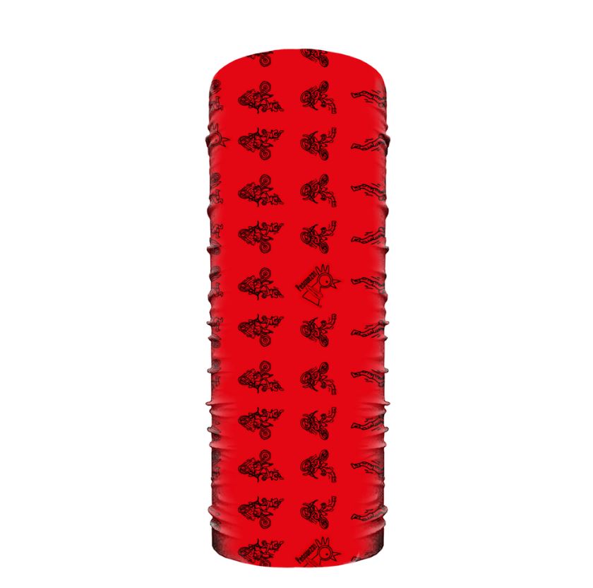 Microfibra Motocross Rojo