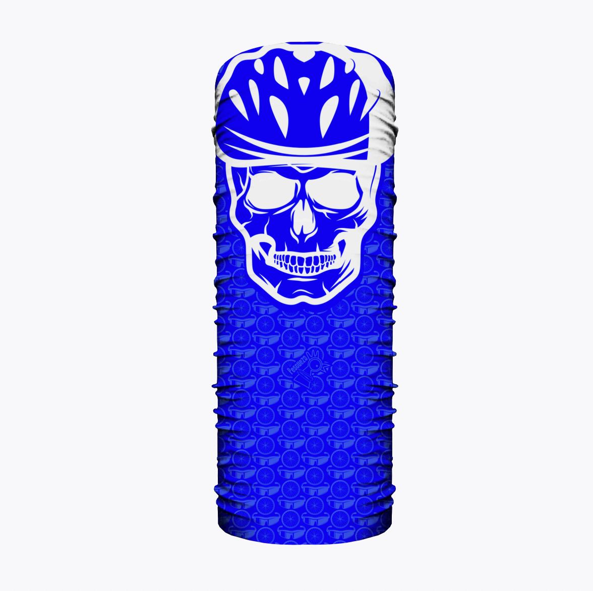 Microfibra Bici Casco Azul