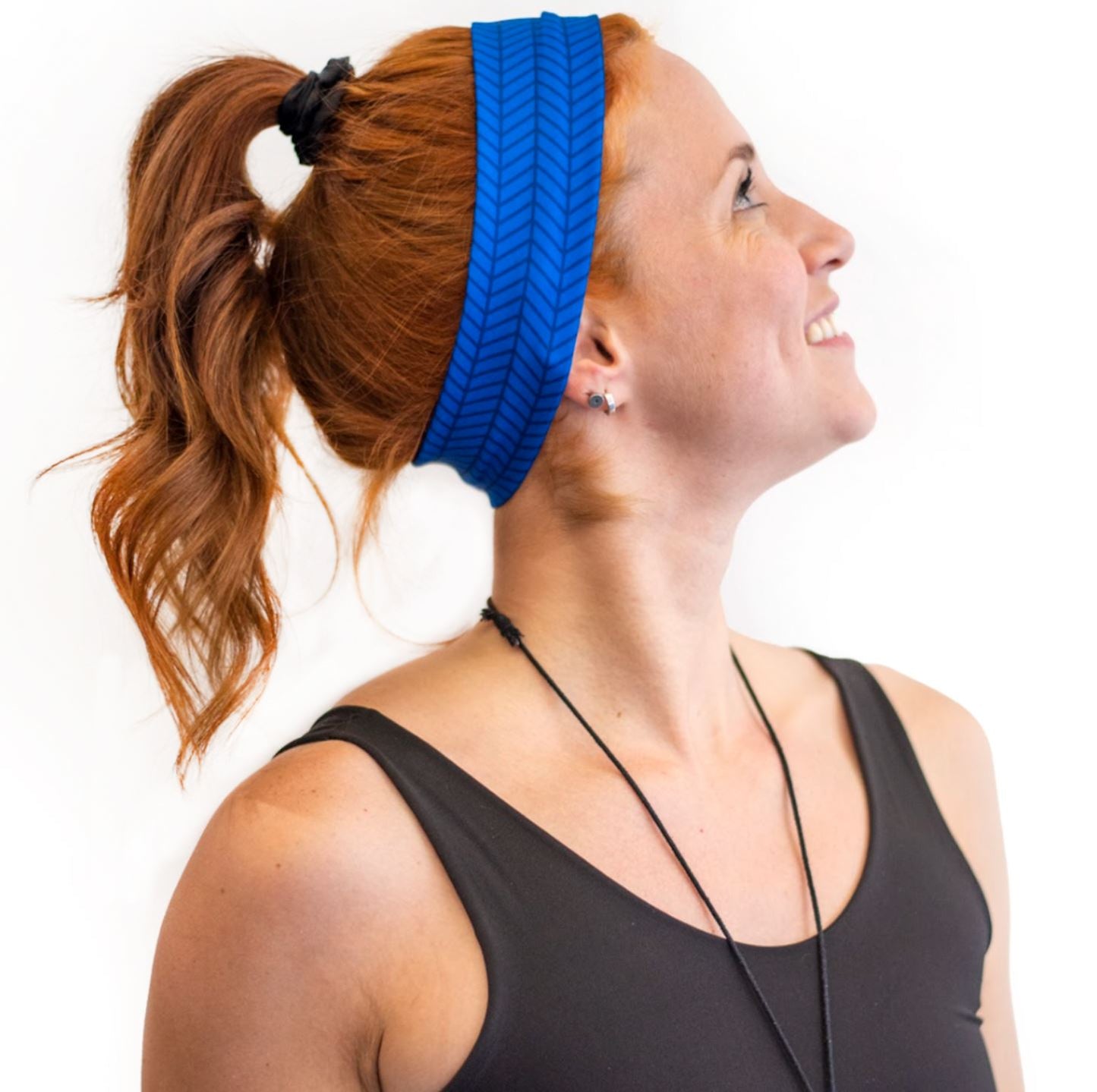 Diadema Lisa Azul Espinas