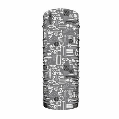 Microfibra Bici Partes Gris