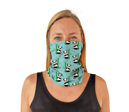 Microfibra Pandas Comiendo