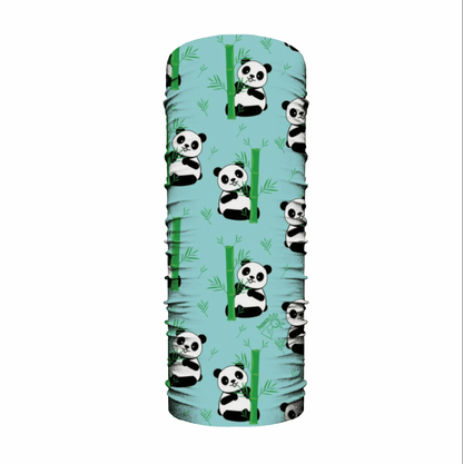 Microfibra Pandas Comiendo